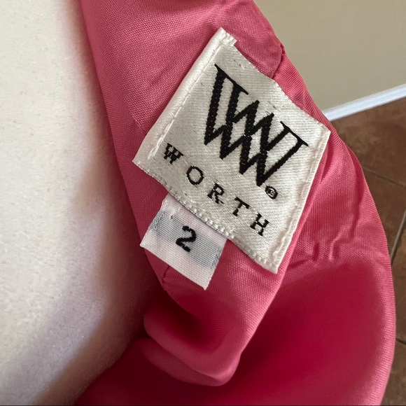 WORTH Cotton Boucle Tweed fringed two piece set - Picture 7 of 8